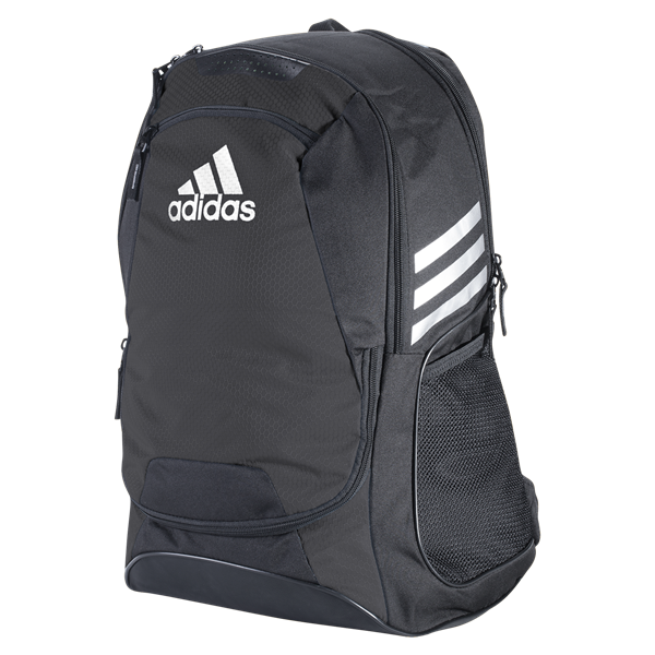 adidas Stadium II Backpack - Black/White Bags Black/White  - Third Coast Soccer