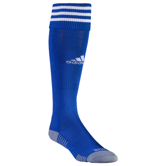 adidas Copa Zone Cushion IV Sock - Bold Blue/White Socks Small (1Y-4Y) Bold Blue/White - Third Coast Soccer