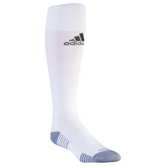 adidas Copa Zone Cushion IV Sock - White/White Socks Small (1Y-4Y) White/White - Third Coast Soccer