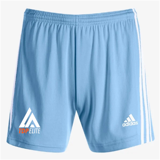 adidas LATDP Squadra 21 Short - Light Blue LA TDP Elite Mens Small Light Blue/White - Third Coast Soccer