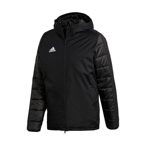 adidas Winter 18 Jacket - Black Jackets Mens Small Black/White - Third Coast Soccer