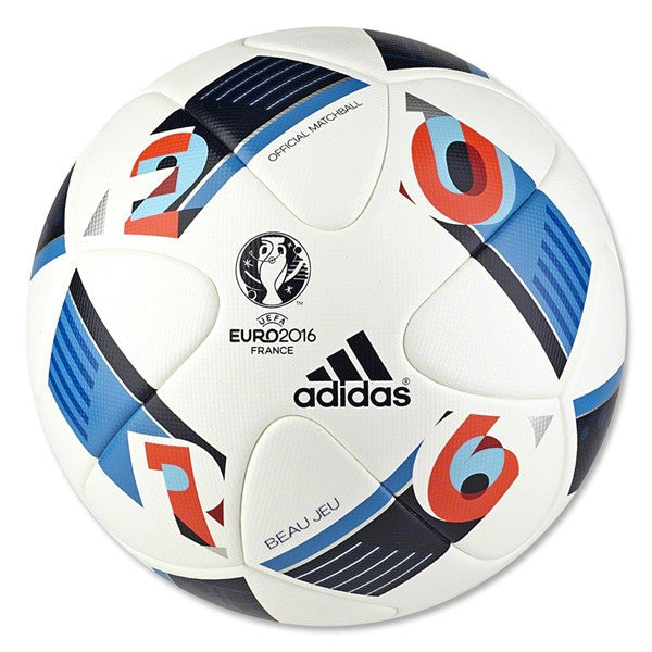 adidas Euro 2016 Omb - White/Bright Blue/Night Indigo Balls 5 White/Brightblue/Nightindigo - Third Coast Soccer
