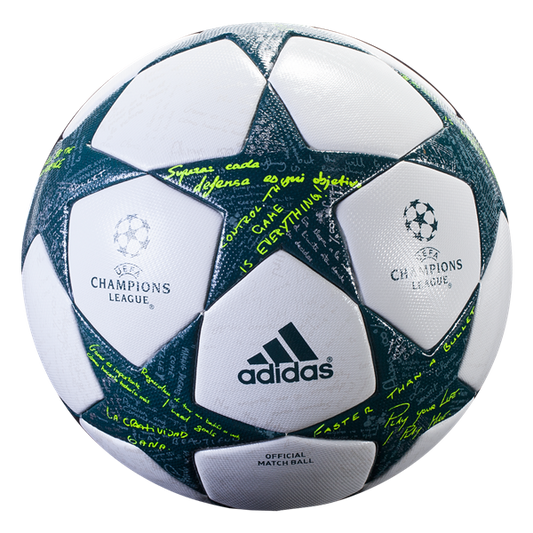 adidas Finale 16 Official Match Ball - White/Vapor Steel/Tech Green Balls White/Baporsteel/Techgreen 5 - Third Coast Soccer