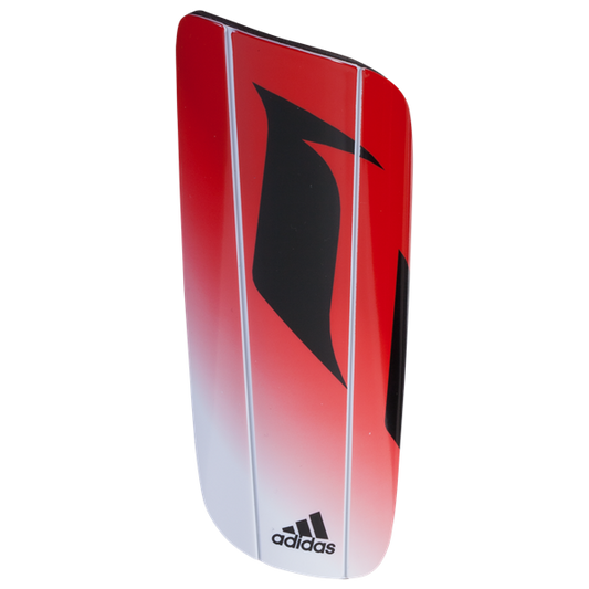 adidas Messi 10 Lesto - White/Red/Black Adult Shinguards White/Red/Black Small - Third Coast Soccer