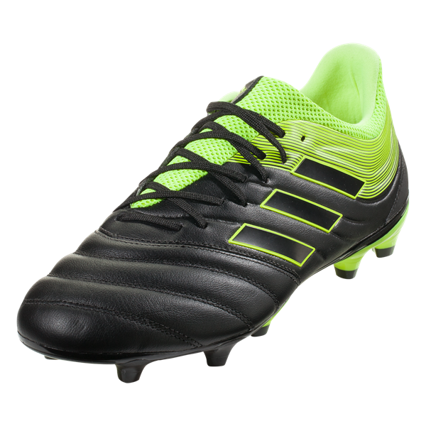 adidas Copa 19.3 FG - Black/Solar Yellow Mens Firm Ground Mens 6.5 Black/Safety Yellow/Black - Third Coast Soccer