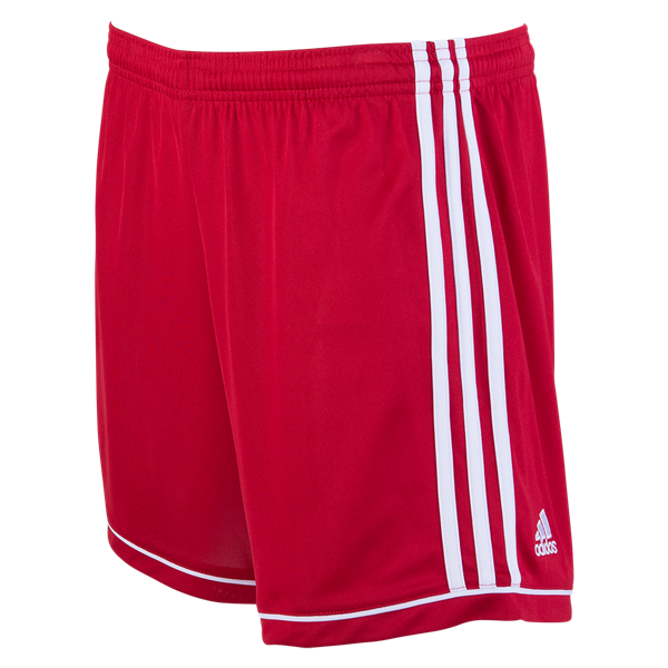 adidas Women's Squadra 17 Short - Power Red/White Shorts Power Red/White Womens Extra Small - Third Coast Soccer