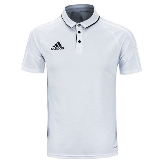 adidas Tiro 17 Polo - White/Black Polos White Mens Small - Third Coast Soccer