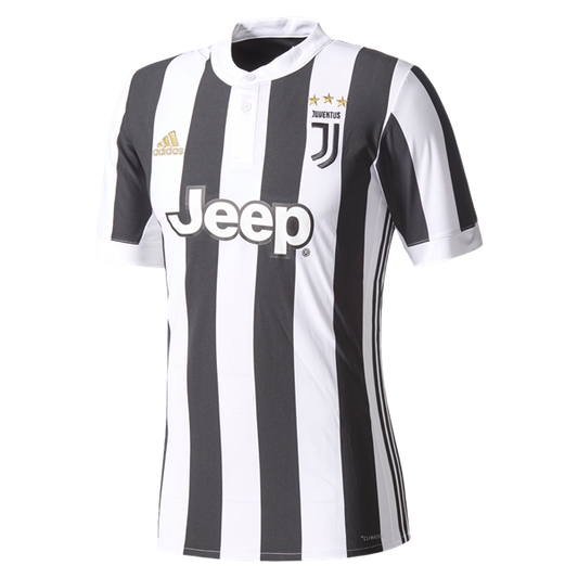 adidas Juventus Home Jersey 17/18 Club Replica White/Black Mens Small - Third Coast Soccer