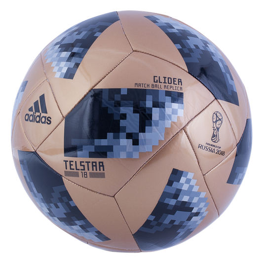 adidas Telstar 18 World Cup Glider - Copper Gold/Black/Silver Metallic Balls Coppergold/Black/Silvermetalic 5 - Third Coast Soccer