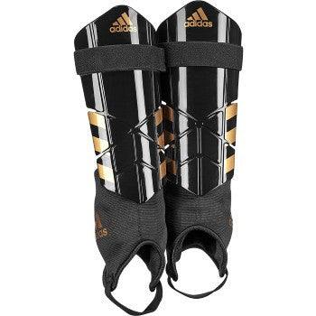 adidas Ghost Club - Black/Copper Gold Adult Shinguards Black/Coppergold Small - Third Coast Soccer