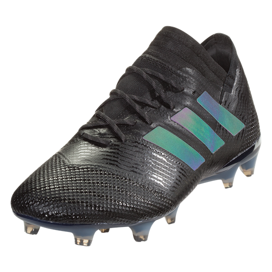 Adidas Nemeziz 17.1 FG - Core Black/Core Black Mens Firm Ground Black/Black/Hiregre Mens 6.5 - Third Coast Soccer