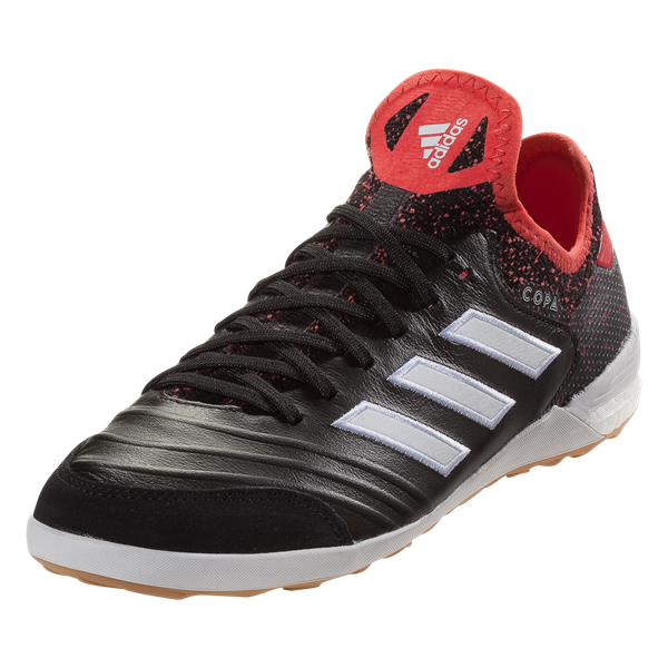 adidas Copa Tango 18.1 IN - Black/White/Real Coral Mens Indoor Black/White/Reacor Mens 6.5 - Third Coast Soccer