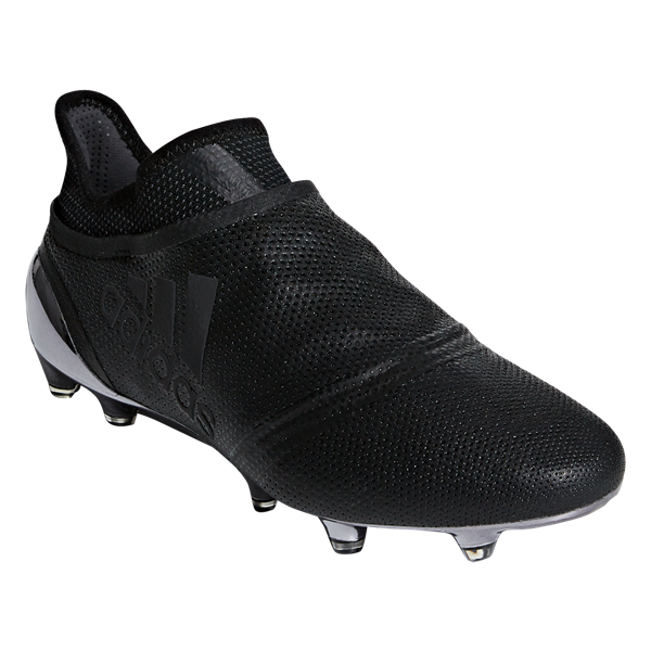 Adidas X 17+ FG - Black/Black/Super Cyan Mens Firm Ground Black/Black/Supcyan Mens 6.5 - Third Coast Soccer