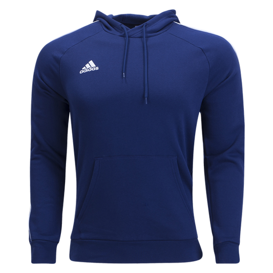 adidas Core 18 Hoody - Dark Blue/White Training Wear Darkblue/White Mens Small - Third Coast Soccer