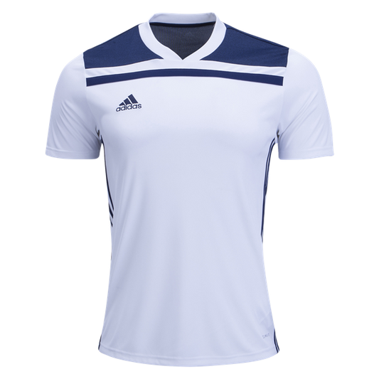 adidas Youth Regista 18 Jersey - White/Dark Blue Jerseys Youth Small White/Dark Blue - Third Coast Soccer