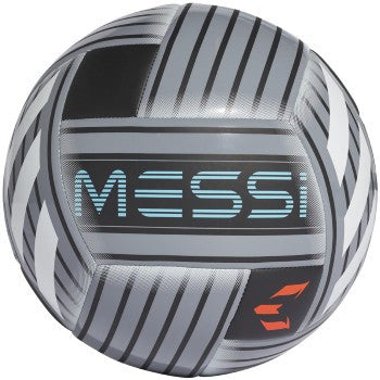 adidas Messi Q1 Ball - Grey/Solar Red/Black Balls Grey/Solarred/White 5 - Third Coast Soccer