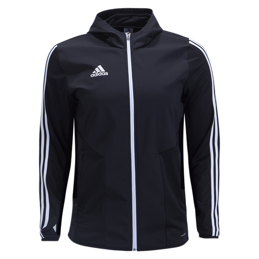 adidas Tiro 19 Warm Jacket Jackets Mens Small Black/White - Third Coast Soccer