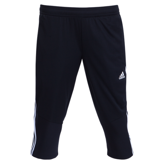 adidas Women's Tiro 19 3/4 Training Pant Training Wear Womens Extra Small Black/White - Third Coast Soccer