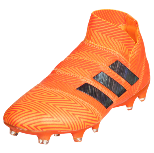 adidas Nemeziz 18+ FG - Zest/Core Black/Solar Red Mens Firm Ground Emode/Emode/Emode Mens 6.5 - Third Coast Soccer