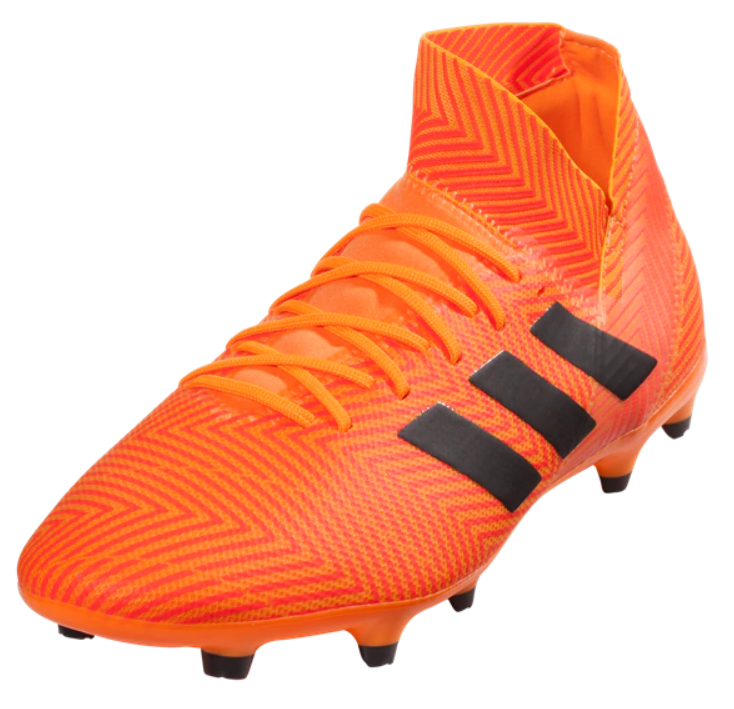 adidas Nemeziz 18.3 Fg - Zest/Core Black/Solar Red Mens Firm Ground Emode/Emode/Emode Mens 6.5 - Third Coast Soccer