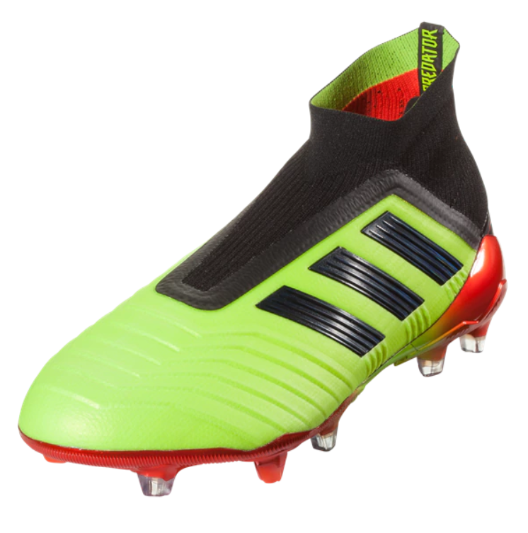 adidas Predator 18+ FG - Solar Yellow/Core Black/Solar Red Mens Firm Ground Emode/Emode/Emode Mens 6.5 - Third Coast Soccer