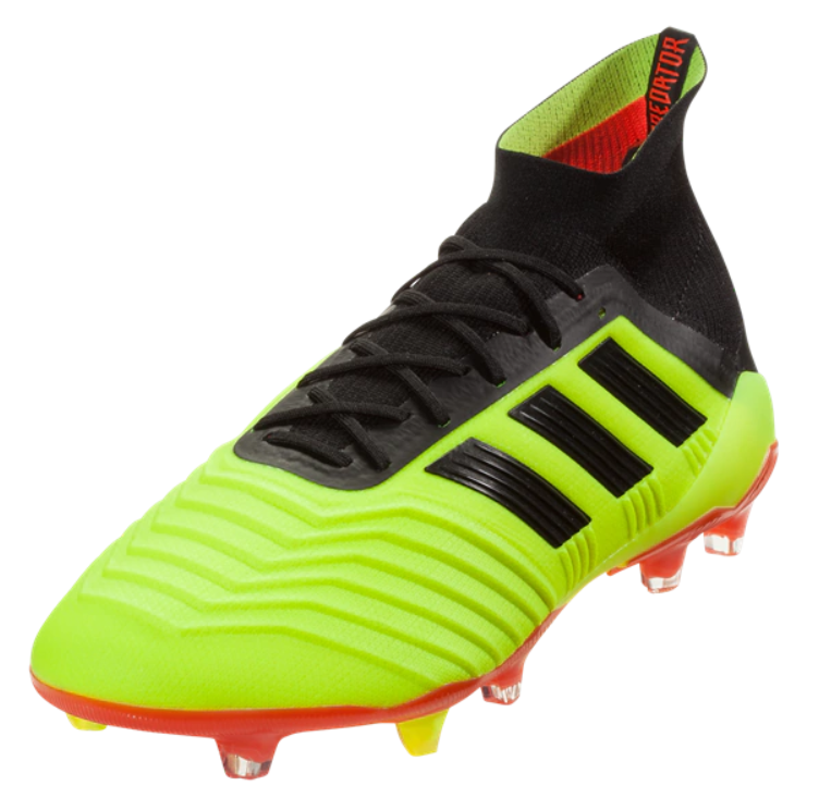 adidas Predator 18.1 FG - Solar Yellow/Core Black/Solar Red Mens Firm Ground Emode/Emode/Emode Mens 6.5 - Third Coast Soccer