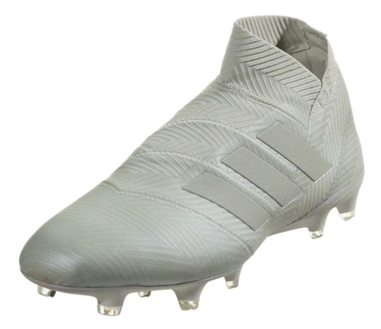 adidas Nemeziz 18+ FG - Ash Silver/Ash Silver/White Tint Mens Firm Ground Mens 6.5 Ash Silver - Third Coast Soccer