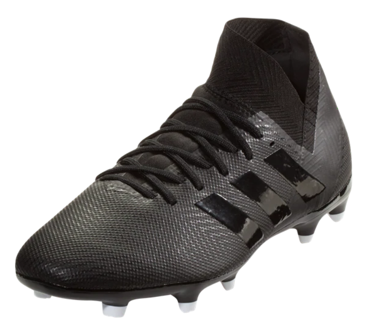 adidas Nemeziz 18.3 Fg - Black/Black/White Mens Firm Ground Black/Black/White Mens 6.5 - Third Coast Soccer