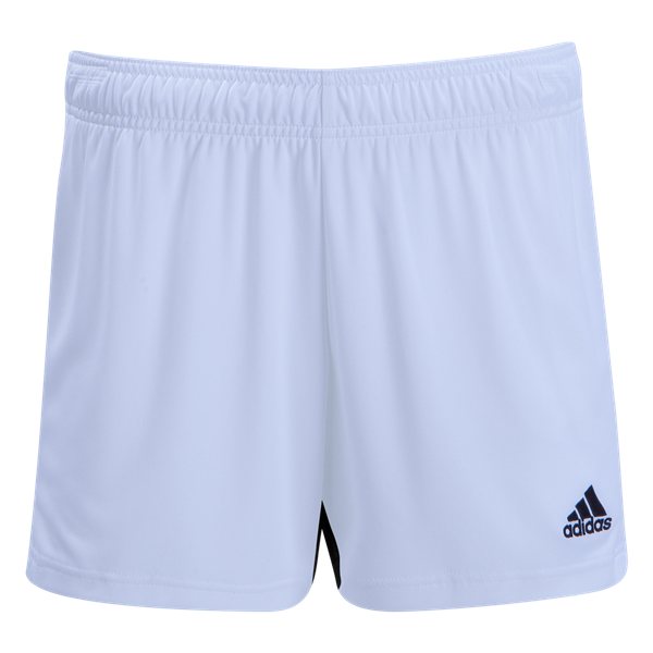 adidas Women's Tastigo 19 Short - White/Black Shorts Womens Extra Small White/Black - Third Coast Soccer