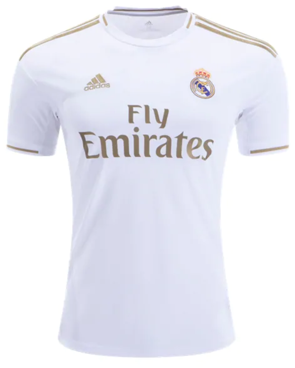 adidas Real Madrid Home Jersey 19/20 Club Replica Mens Small White - Third Coast Soccer