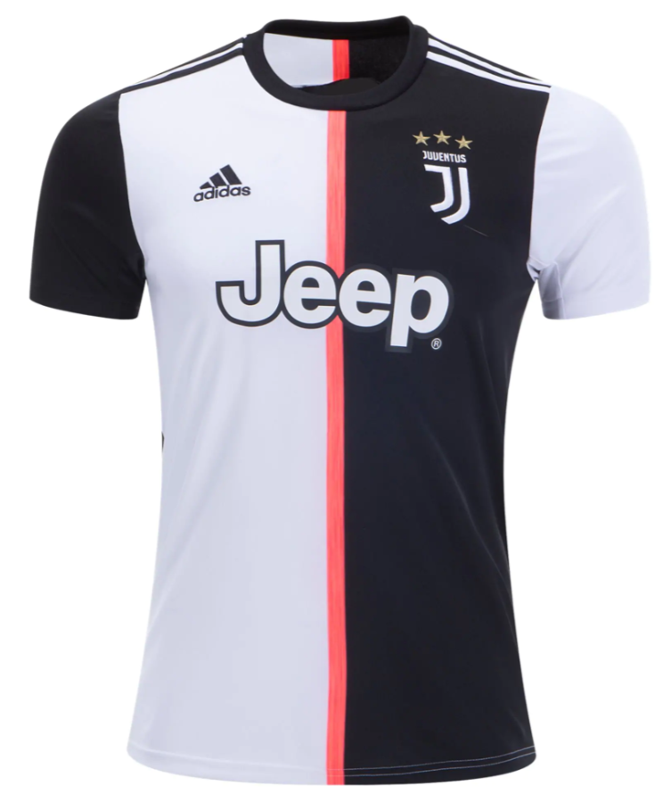 adidas Juventus Home Jersey 19/20 Club Replica Mens Medium Black/White - Third Coast Soccer