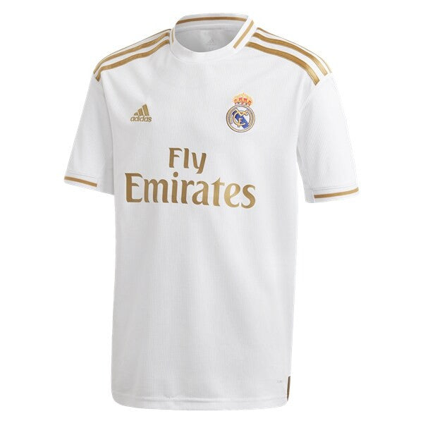 adidas Youth Real Madrid Home Jersey 19/20 Club Replica Youth Small White - Third Coast Soccer