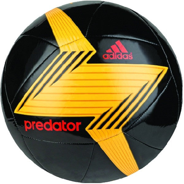 adidas Predator Glider Ball - Black/Solar Gold/Solar Red Balls 5 Black/Solargold/Solarred - Third Coast Soccer