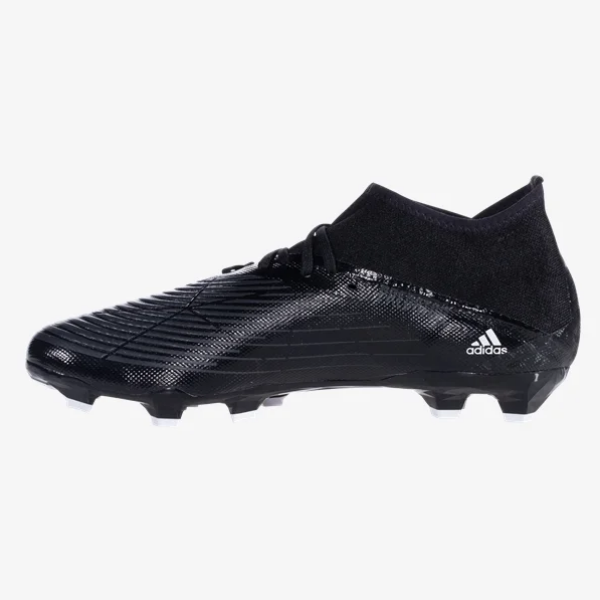 adidas Predator Edge .3 FG - Black/White/Red Mens Footwear   - Third Coast Soccer
