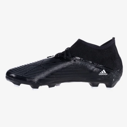 adidas Predator Edge .3 FG - Black/White/Red Mens Footwear   - Third Coast Soccer