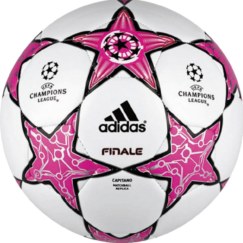 adidas Finale 12 Capitano - White/Pink Balls White/Pink 5 - Third Coast Soccer