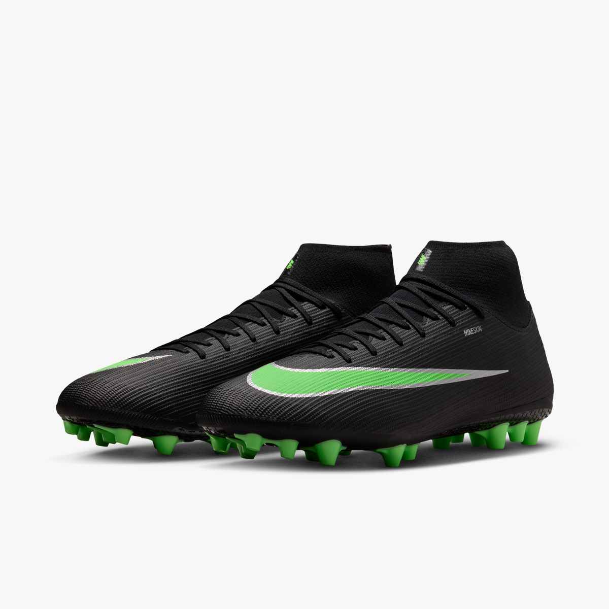 Nike Mercurial Superfly 11 Academy AG - Black/Illusion Green Mens Footwear Black/Illusion Green Mens 6.5 - Third Coast Soccer