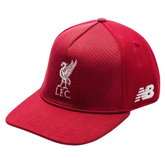 New Balance Liverpool Flat Peak Cap Hats Red One Size Fits Most - Third Coast Soccer