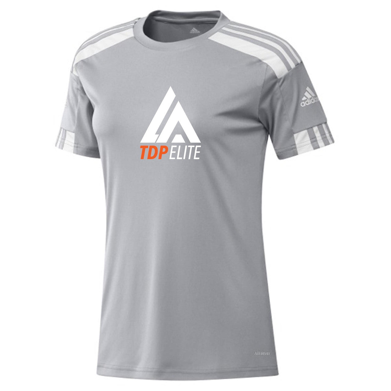 adidas LATDP Womens Squadra 21 Jersey - Grey LA TDP Elite Girls Grey Womens Small - Third Coast Soccer