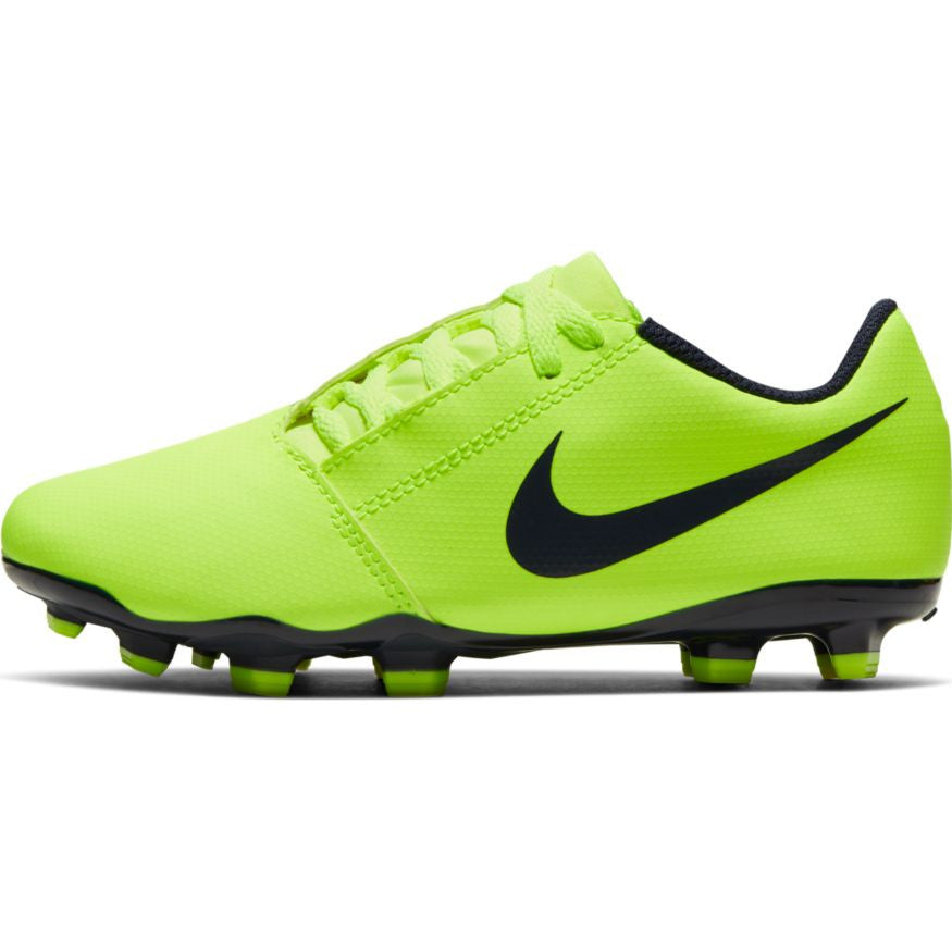 Nike Junior Phantom Venom Club FG - Volt/Obsidian Youth Firm Ground Youth 10 Volt/Obsidian - Third Coast Soccer