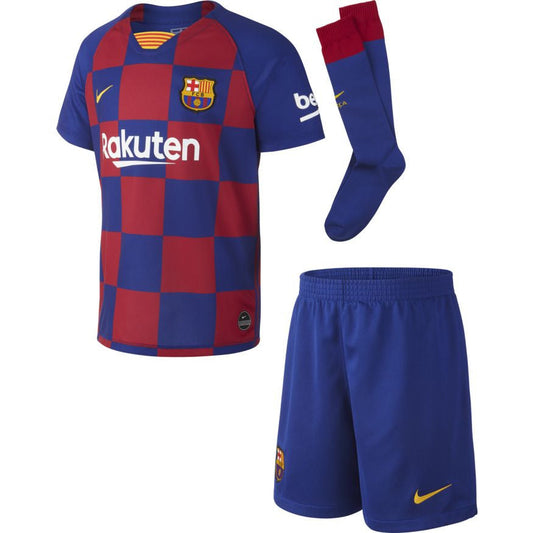 Nike FC Barcelona Home Mini Kit 19/20 Club Replica Youth Extra Small Deep Royal Blue/Varsity Maze - Third Coast Soccer