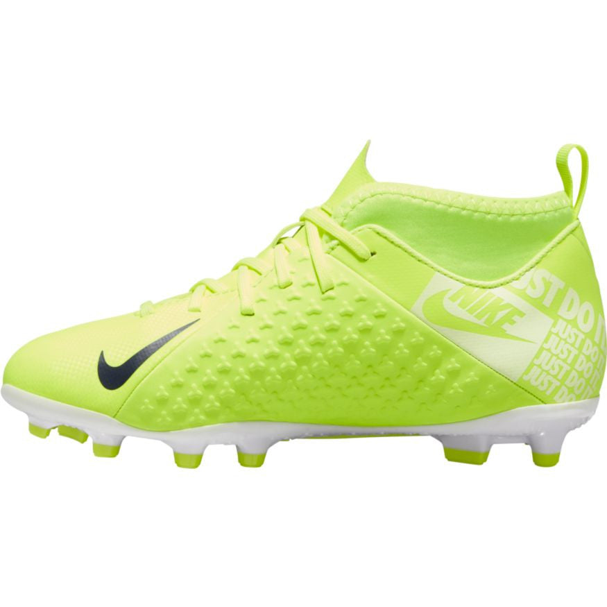 Nike Junior Phantom Vison Club - Volt Youth Firm Ground Youth 1 Volt/Obsidian/White - Third Coast Soccer