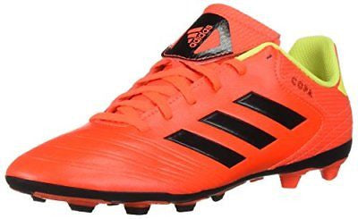 adidas Junior Copa 18.4 Fxg - Solar Red/Black/Solar Yellow Youth Firm Ground Red/Black/Yellow Youth 13 - Third Coast Soccer