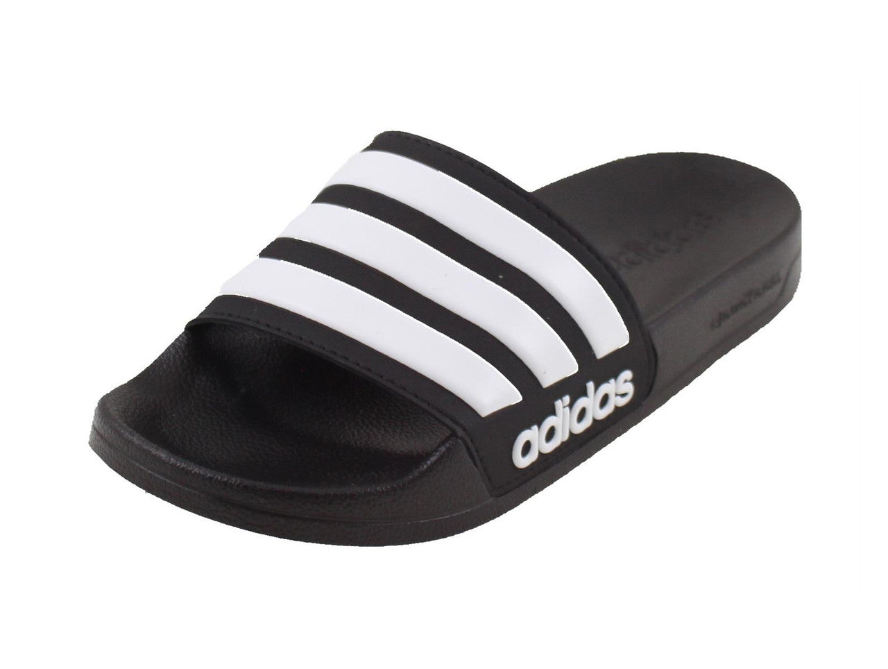 adidas Adilette Slides - Black/White Men's Footwear Closeout Black/White Mens 7 - Third Coast Soccer