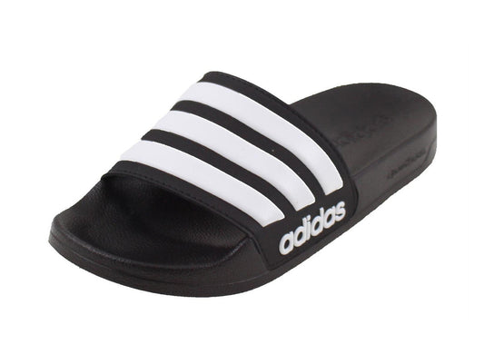 adidas Adilette Slides - Black/White Men's Footwear Closeout Black/White Mens 7 - Third Coast Soccer