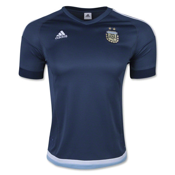 adidas Argentina Away Jersey 15/16 Jerseys Small Nightmarine/White/Lightblue - Third Coast Soccer