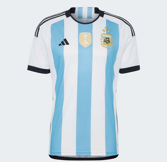 adidas Argentina 2022 Home WC Winner Jersey International Replica   - Third Coast Soccer
