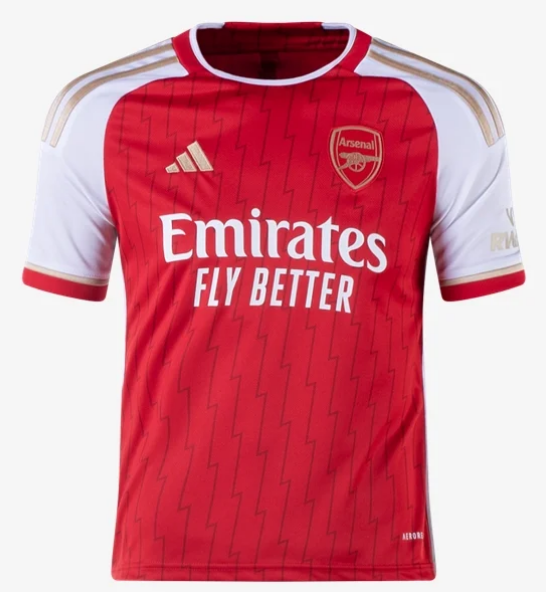 adidas Youth Arsenal Home Jersey 23/24 Club Replica   - Third Coast Soccer
