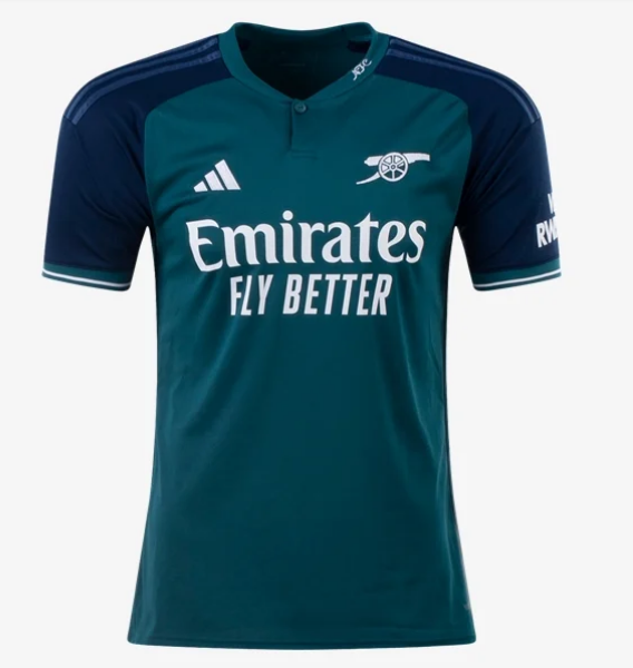 adidas Arsenal Third Jersey 23/24 Club Replica   - Third Coast Soccer