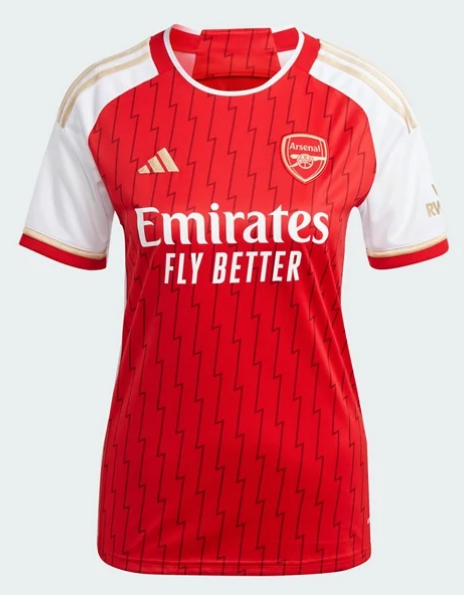 adidas Arsenal Women's Home Jersey 23/24 Club Replica   - Third Coast Soccer